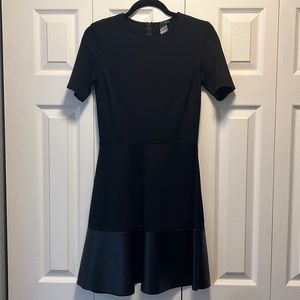 Aqua Black Mini Dress